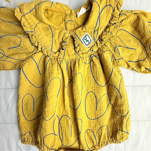 JELLY MALLOW Heart crush | floral print dress, likely from the brand Cuby & Mom - Picture 4 of 11